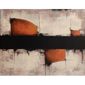 Aisha Mahmood, 30 x 40 Inch, Acrylic on Canvas, Abstract Painting, AC-AIMD-103